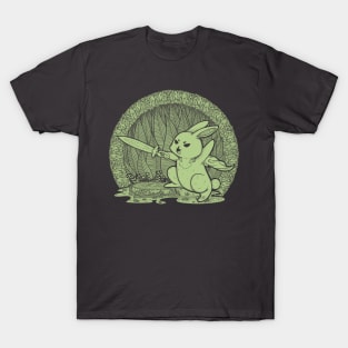 Cute Warrior Bunny T-Shirt